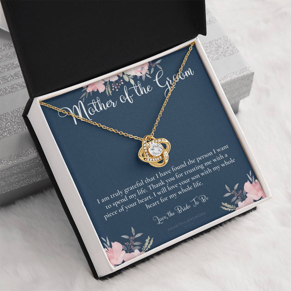 Mother of the Groom Gift Necklace, Wedding Gift, Bridal Party, Rehearsal Dinner, Man of My Dreams, Parent of Groom, Mother in Law Gift