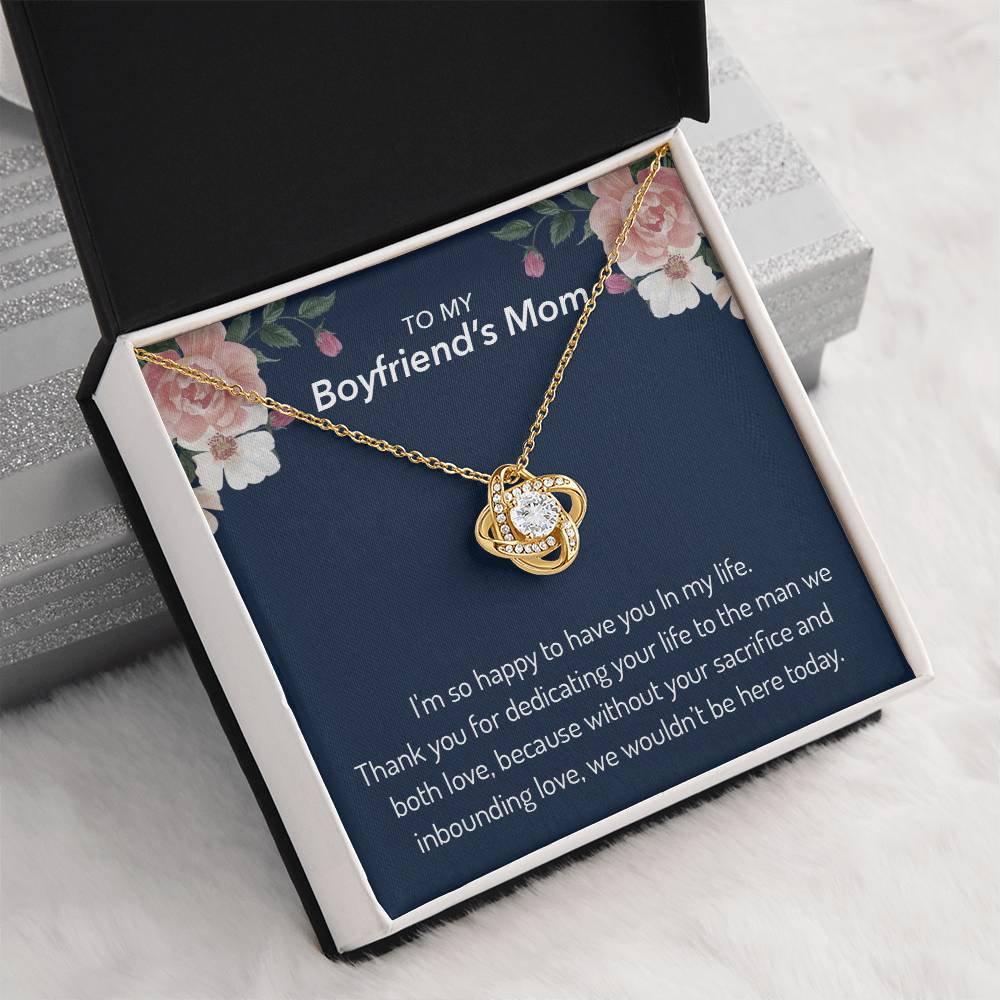 (Almost Gone) Boyfriend’s Mom Personalized Gift - Birthday Gift of Gratitude and Love