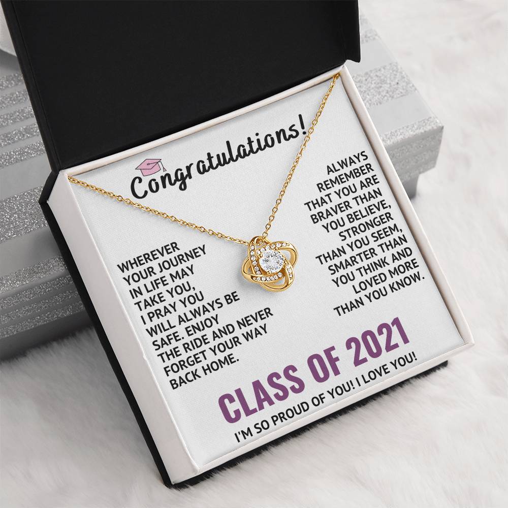 (Almost Gone) Class of 2021 Graduation Necklace