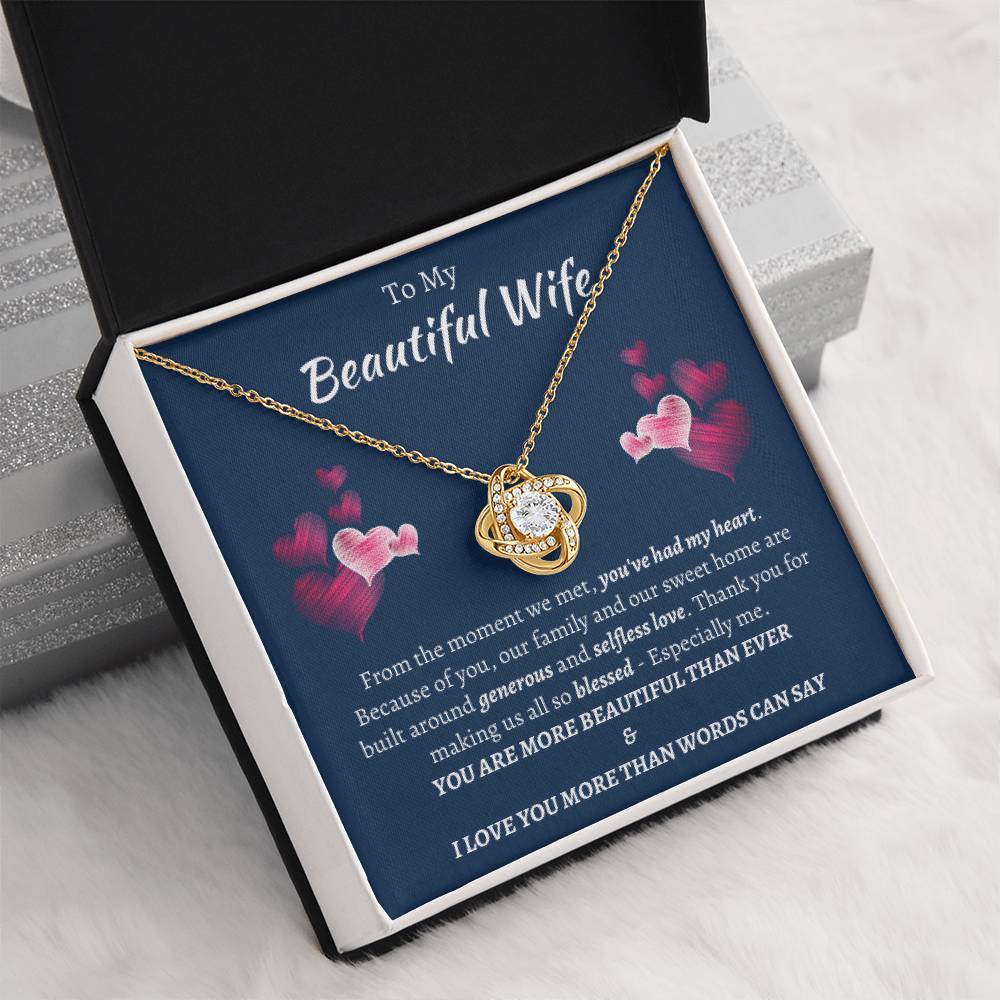 Etsy Test 01 - To My Beautiful Wife – Forever Grateful for Our Family on Mother’s Day