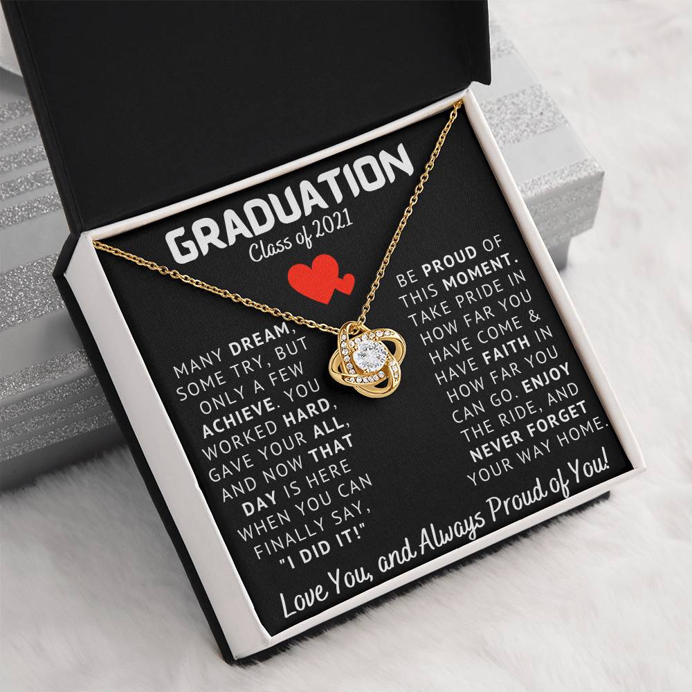 (Almost Gone) Class of 2021 Graduation Necklace