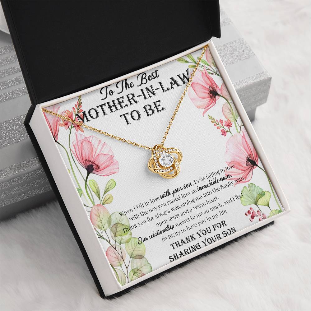 Mother in Law to Be Gift, Mother in Law to Be Necklace, Mother in Law Gift From Daughter in Law, to the Best Mother-In-Law Necklace Gift, Personalized Mother in Law Necklace Gift