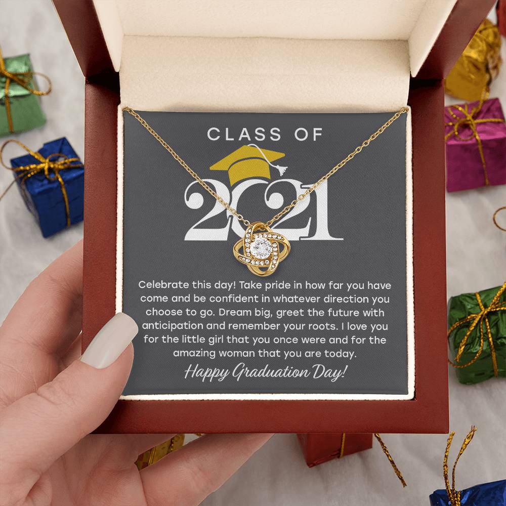 (Almost Gone) Class of 2021 – Love Knot Necklace
