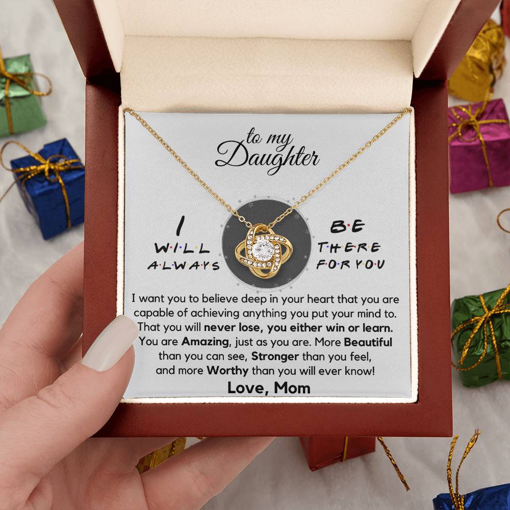(Almost Gone) Class of 2021 - Always There for You - Gift Necklace From Mom