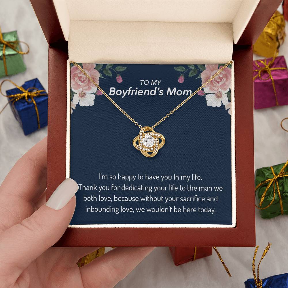 (Almost Gone) Boyfriend’s Mom Personalized Gift - Birthday Gift of Gratitude and Love