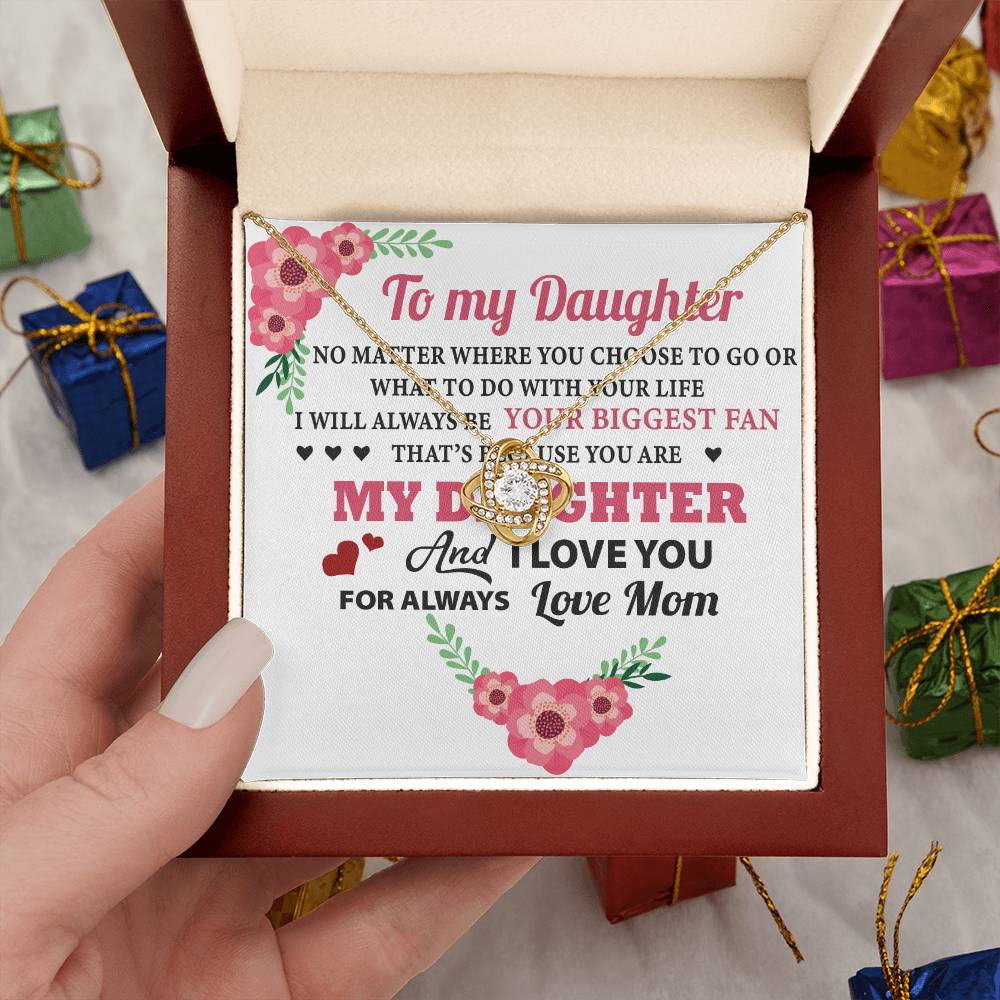 To My Daughter I Love You – Wherever life takes you, I’ll be there - Christmas Gift