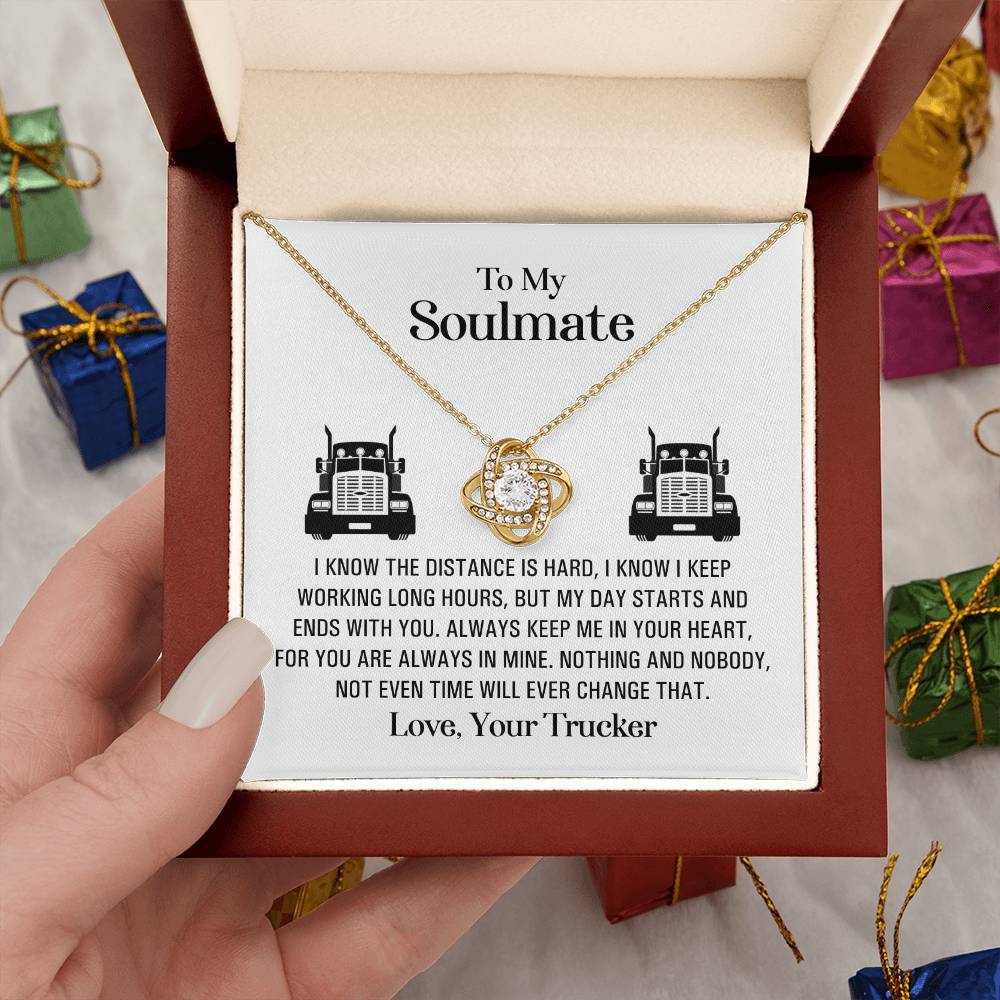 (Almost Gone!) Soulmate Necklace - You Are Always In Mine