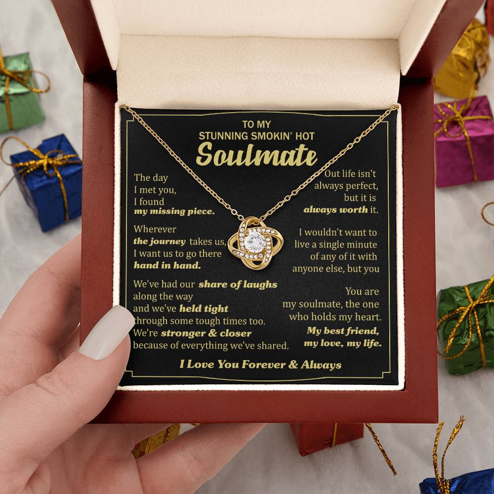 (Almost Gone) Gift for Your Soulmate - the One Who Holds My Heart - Love Knot