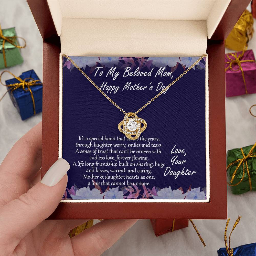"A Special Bond" - Mother's Day Necklace -  To Mother’s Day, Women’s Day, Engagement