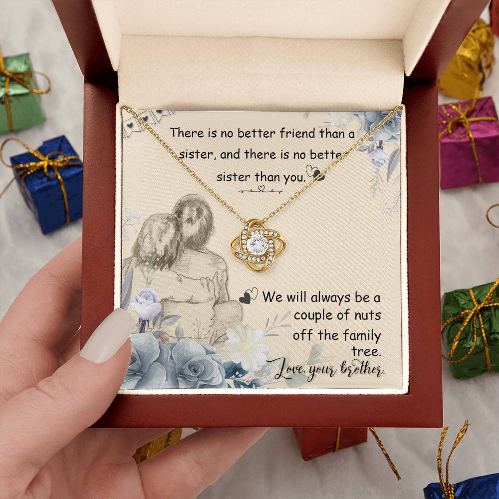 To My Sister from your Brother - Always a Couple of Nuts Together on Christmas