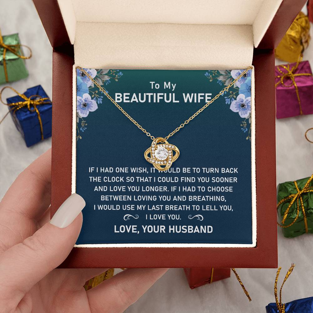 [Almost Gone] To my Beautiful Wife- I Use my last breath to tell you, I love you