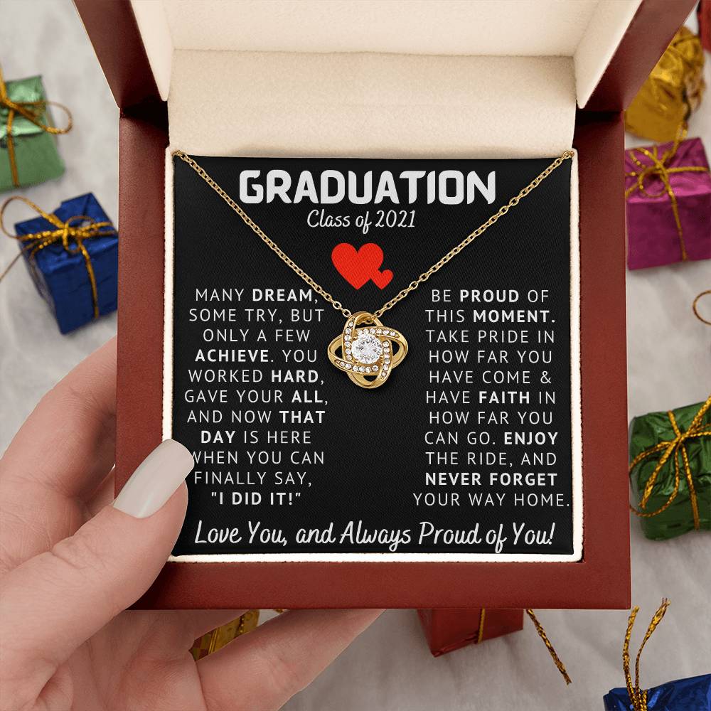 (Almost Gone) Class of 2021 Graduation Necklace