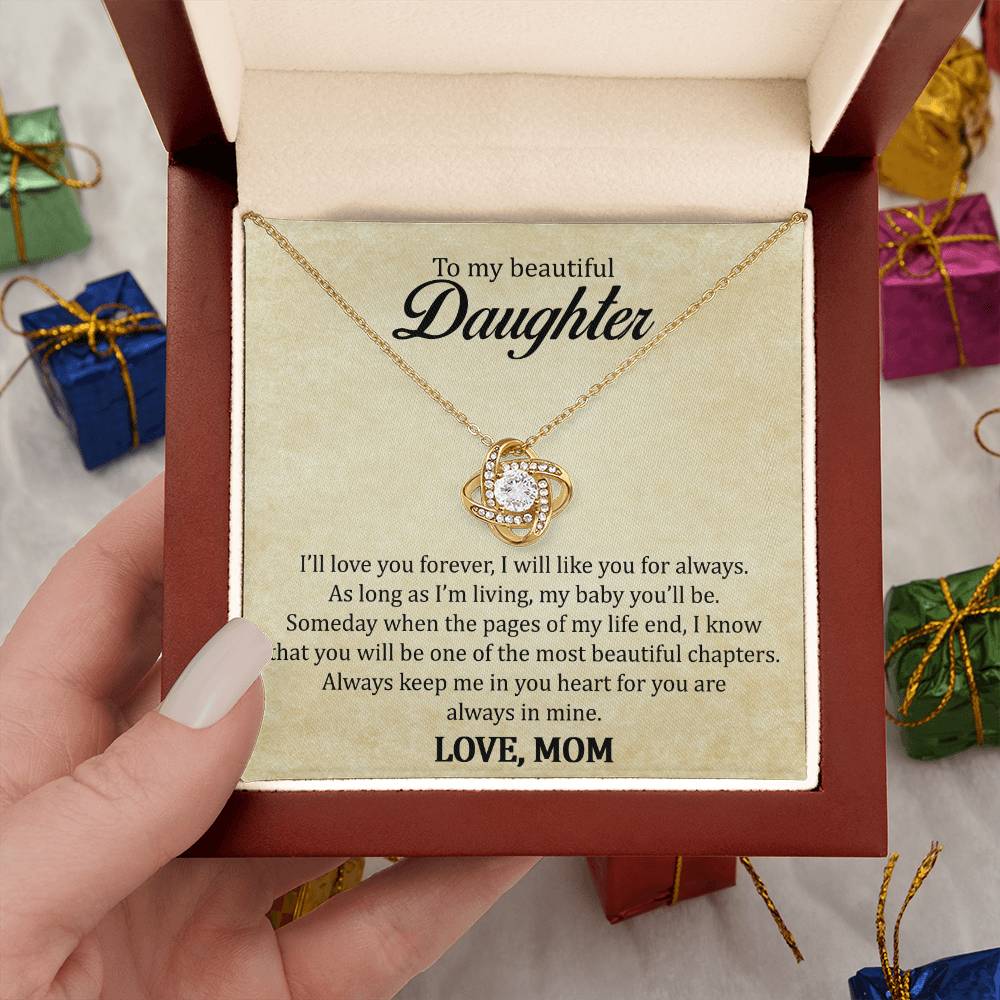 To My Beautiful Daughter - Always keep Me in Your Heart