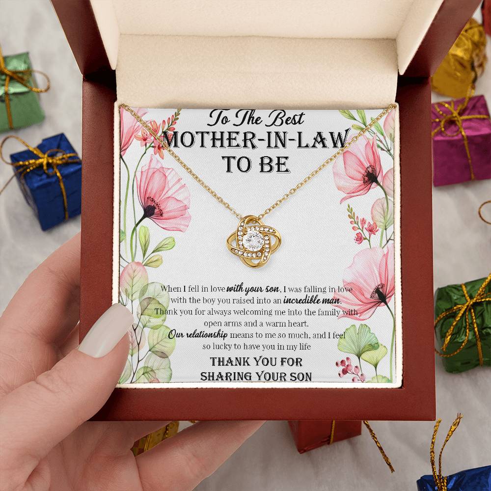 Mother in Law to Be Gift, Mother in Law to Be Necklace, Mother in Law Gift From Daughter in Law, to the Best Mother-In-Law Necklace Gift, Personalized Mother in Law Necklace Gift