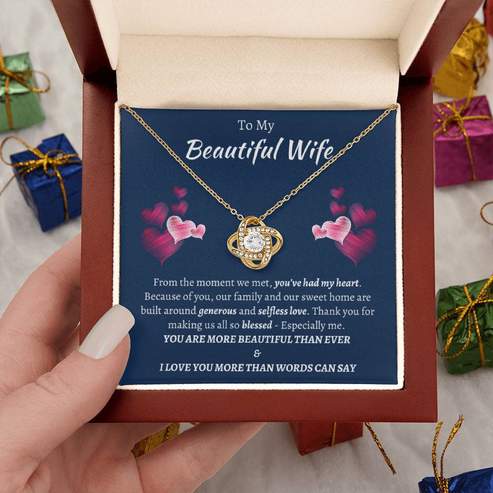 Etsy Test 01 - To My Beautiful Wife – Forever Grateful for Our Family on Mother’s Day