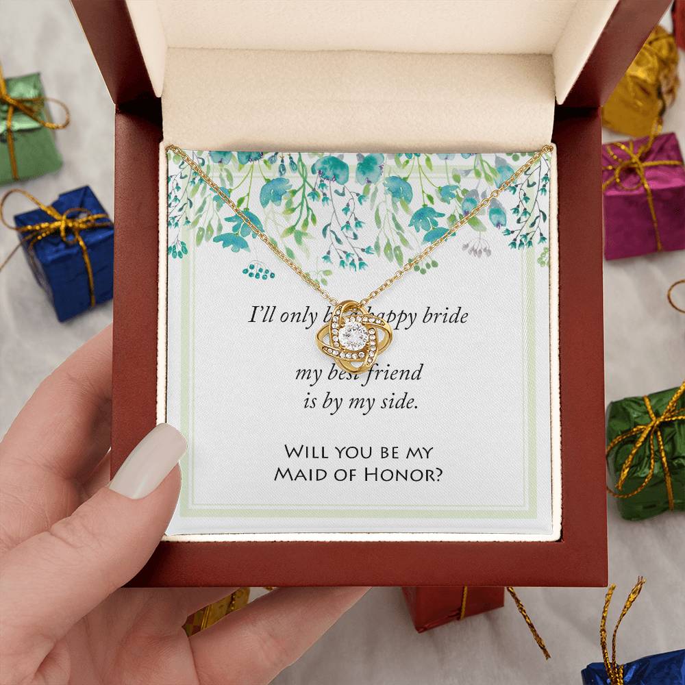 Will You Be My Maid of Honor Bridal Wedding Jewelry