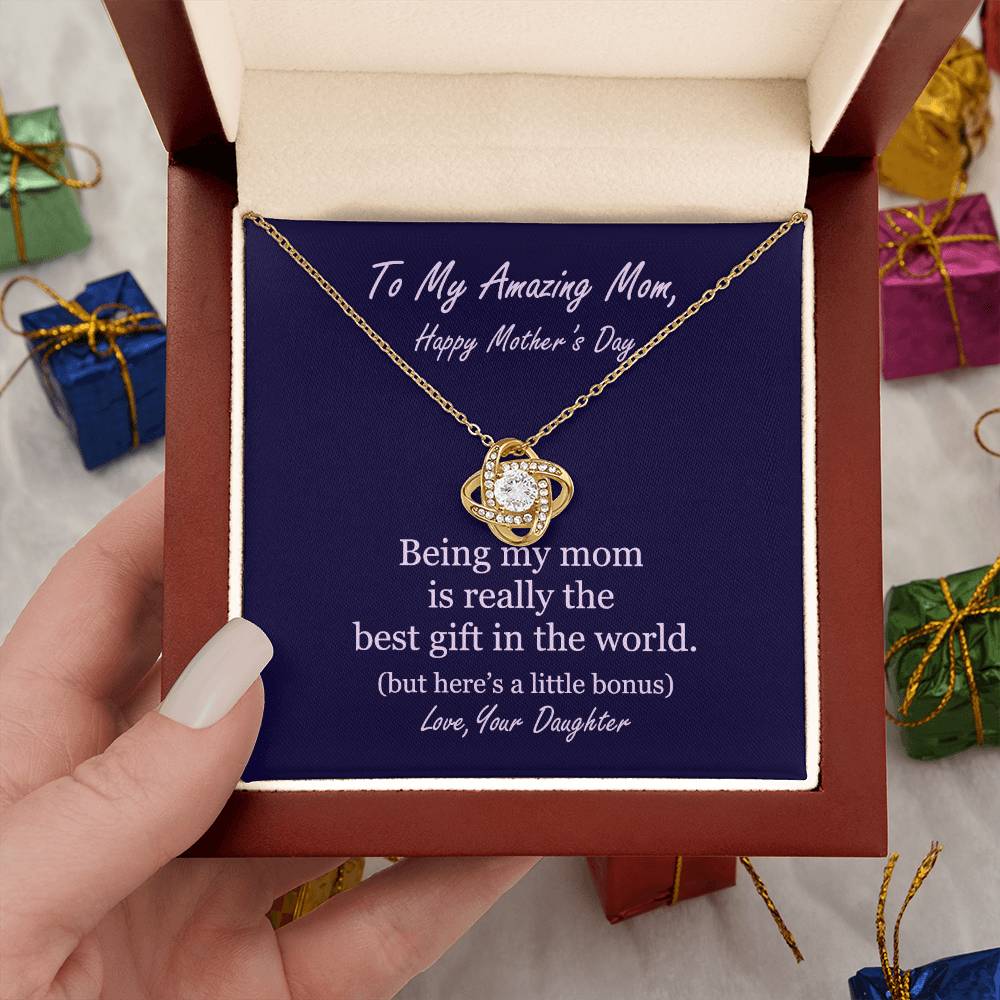 "The Best Gift in the World" Mother's Day Necklace -  Is The Best Gift In The World