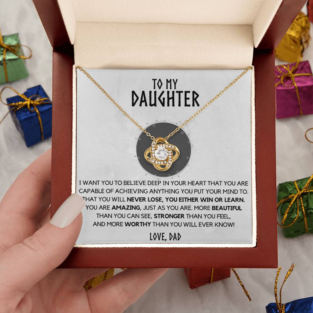 (Almost Gone) Class of 2021 - Proud to Be Your Dad - Gift Necklace for Daughter