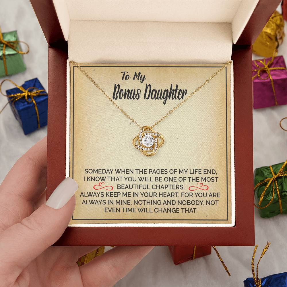 (Almost Gone) Bonus Daughter - Beautiful Chapters -Empowering Necklace with Meaningful Message