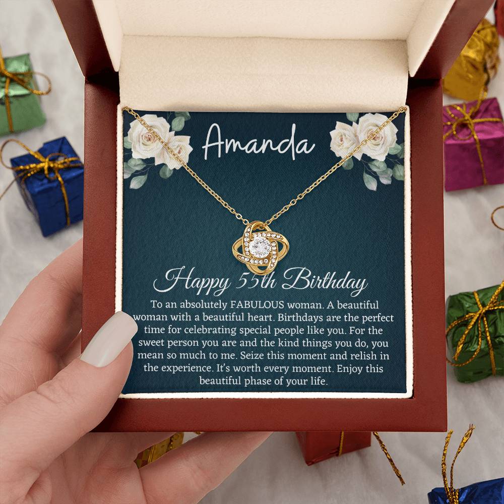 55th birthday - Gift For Girl Friend, My Mom - Present To Birthday
