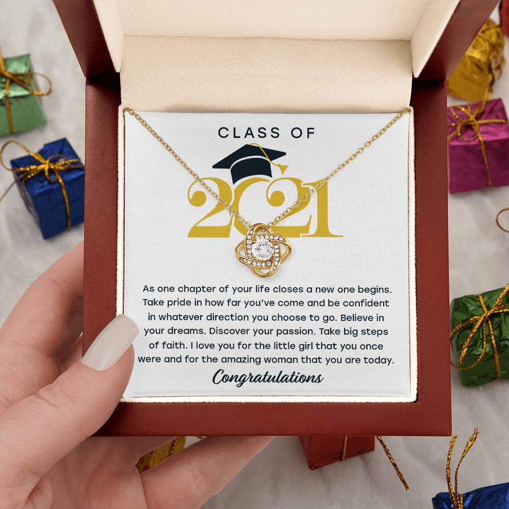 (Almost Gone) Class of 2021 – Graduation Gift Necklace