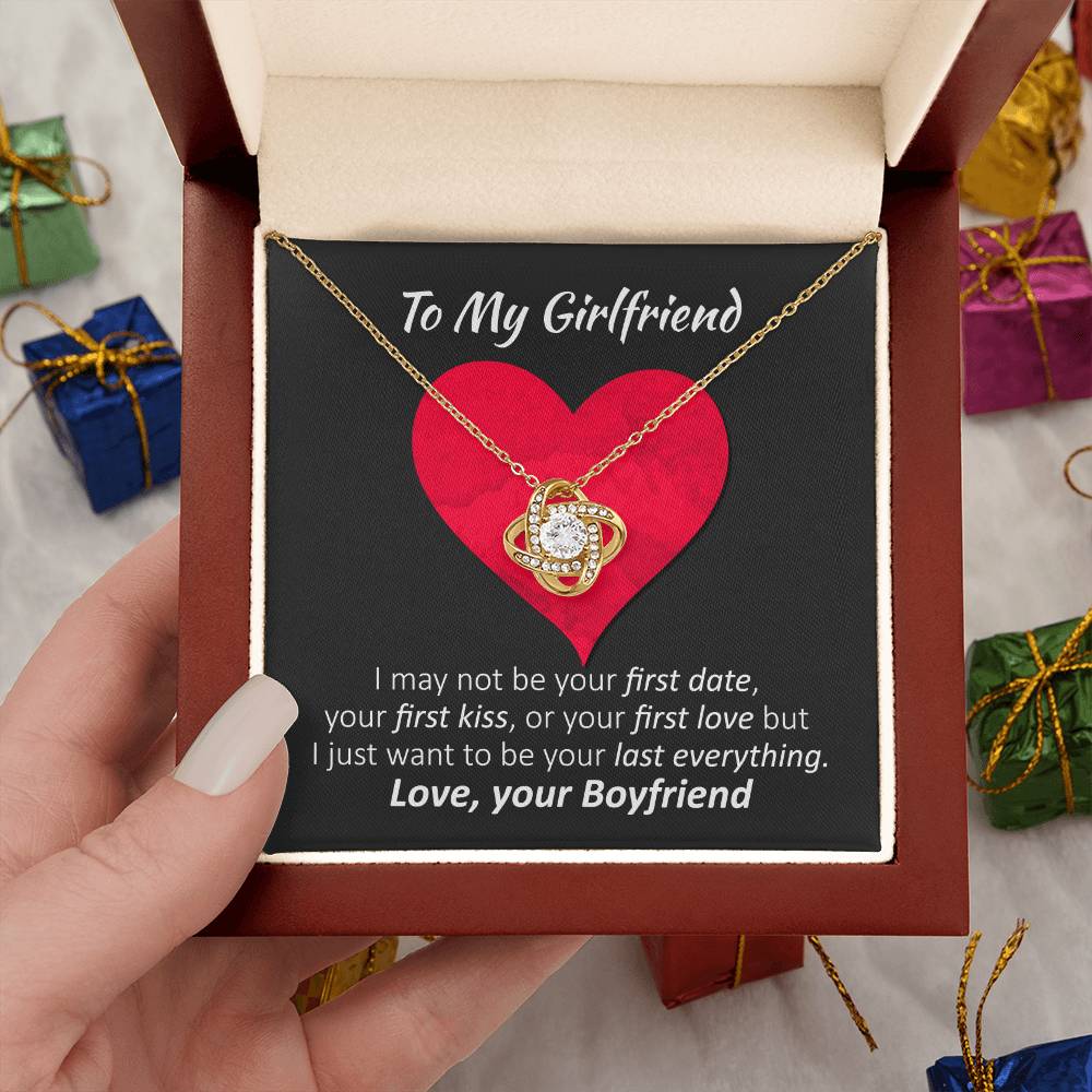 (Premium) Love Knot Necklace | Personalized Gift for Your Loving Girlfriend! ❤️