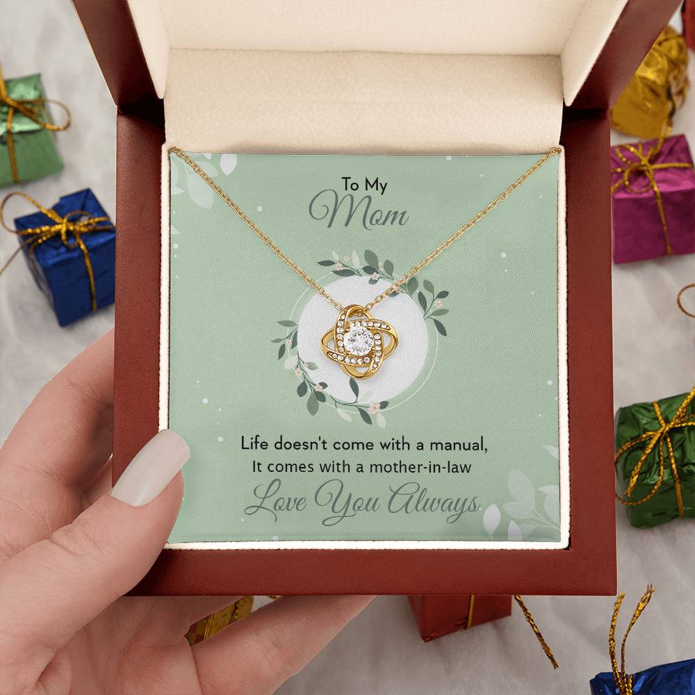 Thoughtful Gift for Mother In Law - 925 Sterling Silver Pendant