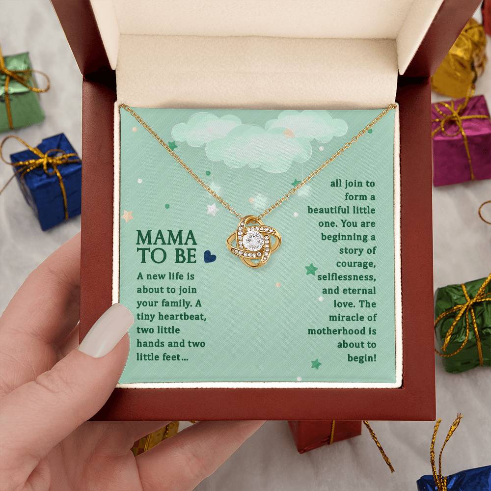 (Almost Gone) Mama to be necklace - Baby Shower Gift