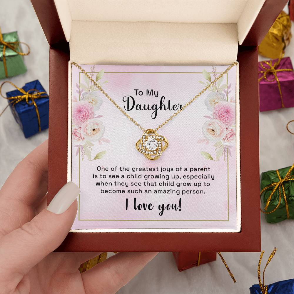 To My Daughter Necklace - Gift For Woman - To My Birthday, Valentine