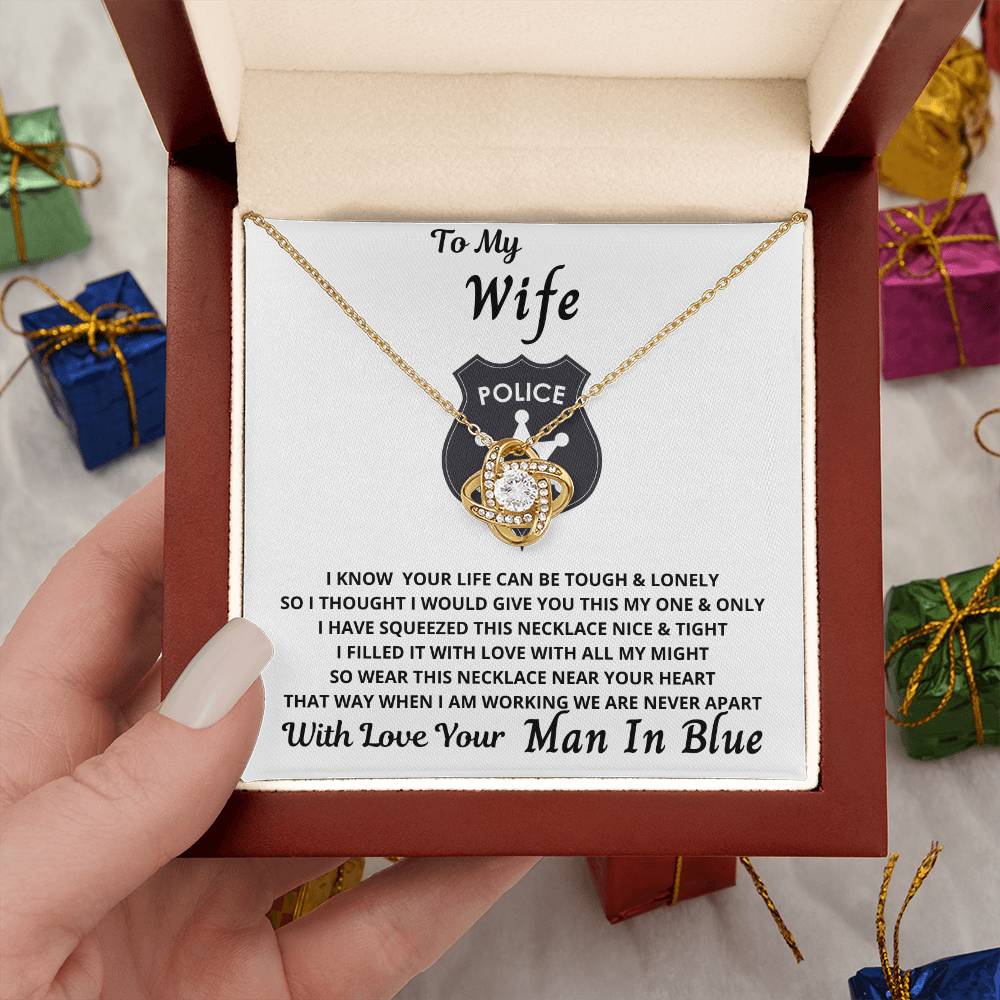 To My Wife From Your Man In Blue - My Greatest Blessing on Woman Day