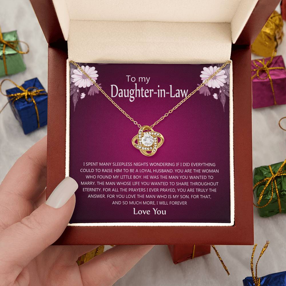 Best Gift for Daughter-In-Law – You are the answer to all my prayers - Family Gift