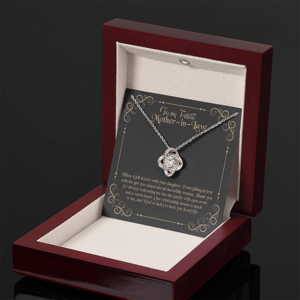 To my future Mother-in-law - Gift from Son - Thank You for Being Family on Thanksgiving