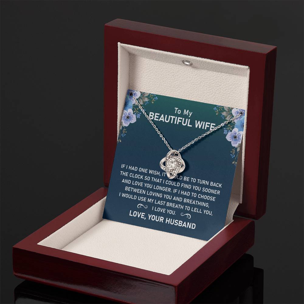 [Almost Gone] To my Beautiful Wife- I Use my last breath to tell you, I love you