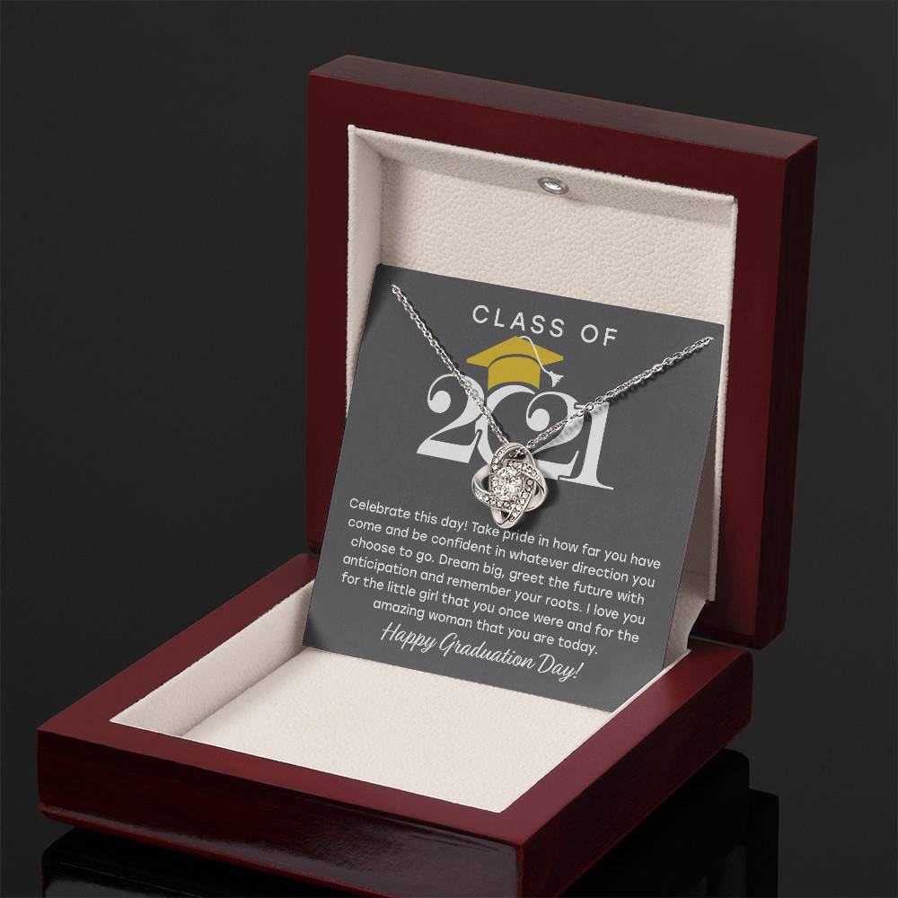 (Almost Gone) Class of 2021 – Love Knot Necklace