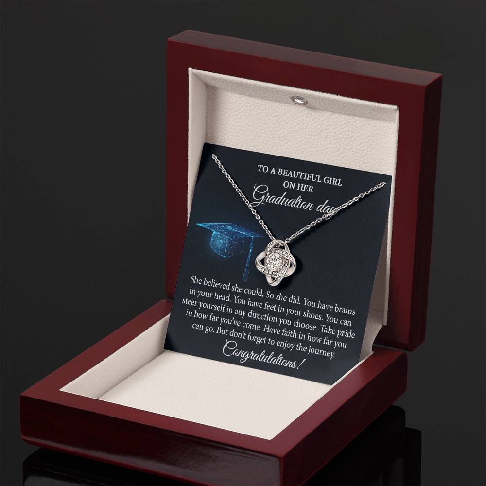 (Almost Gone) Beautiful Girl, Graduation Necklace