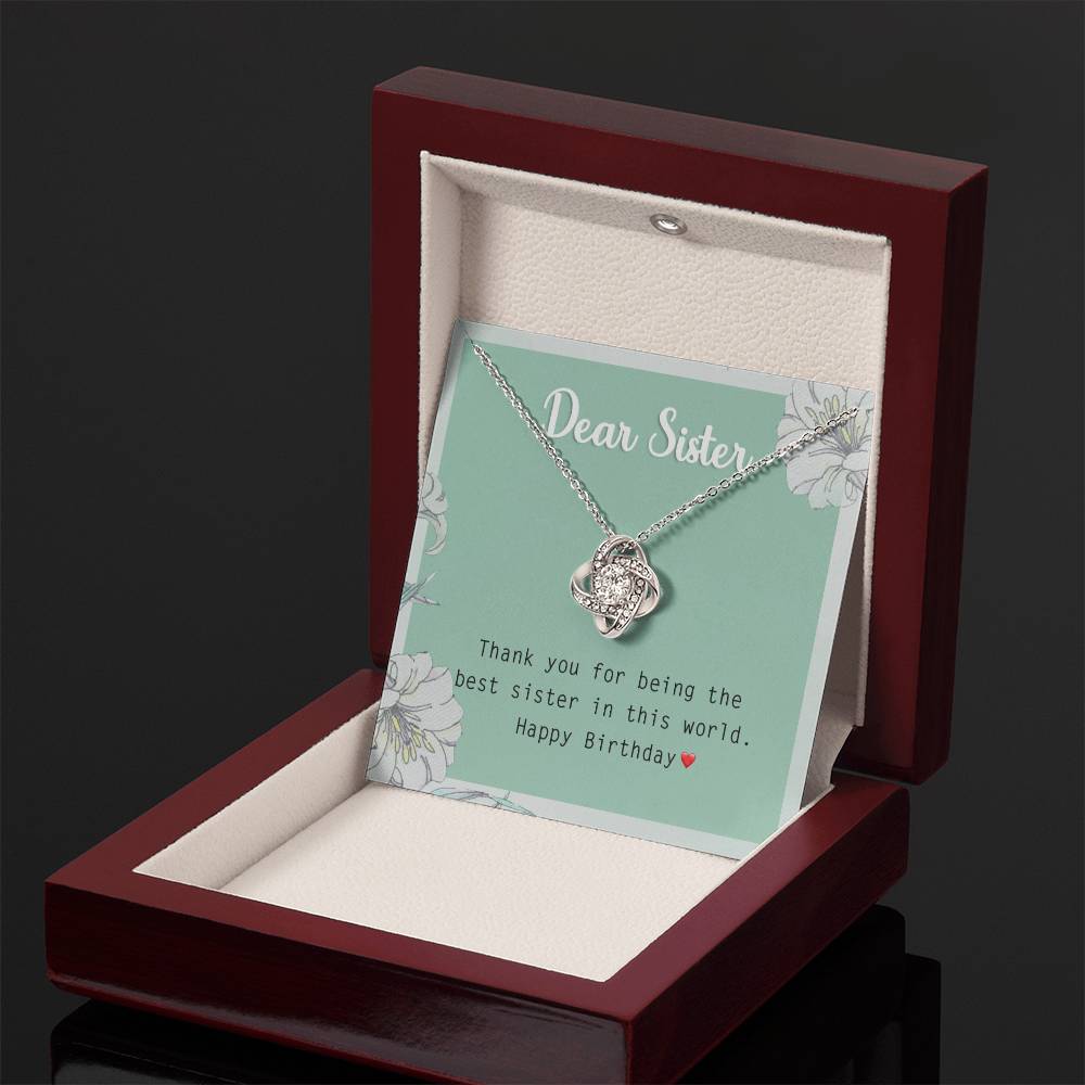 Best Unique Birthday Gift for Sister - 925 Sterling Silver Pendant