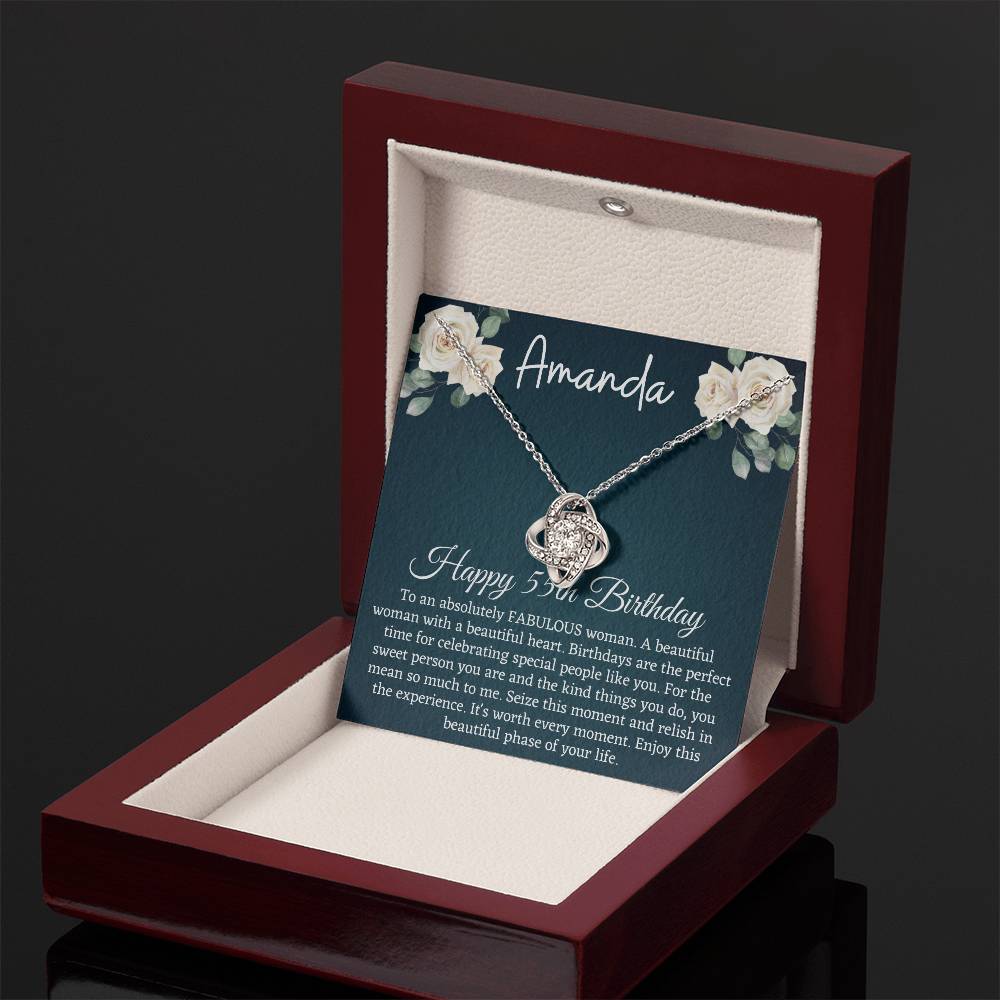 55th birthday - Gift For Girl Friend, My Mom - Present To Birthday