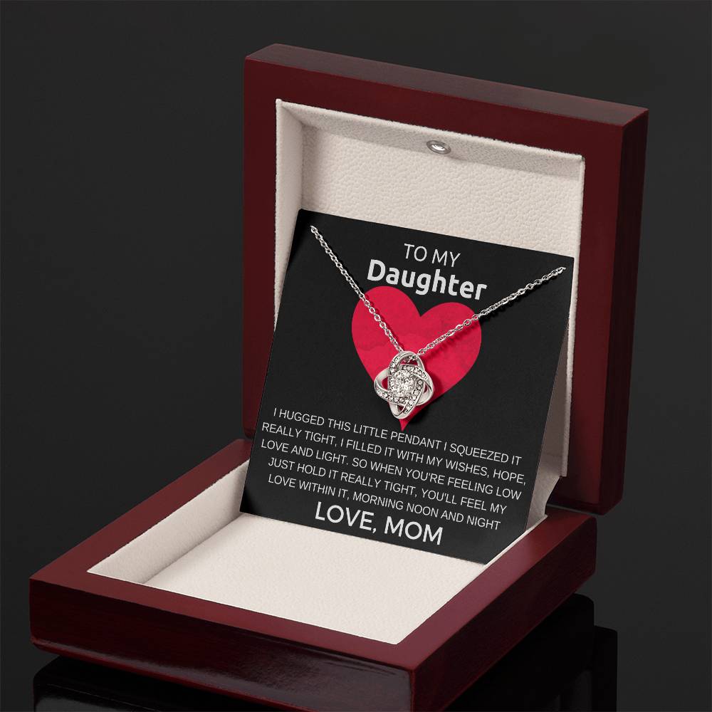 (Premium) Love Knot Necklace | Special Gift for Your Daughter! ❤️