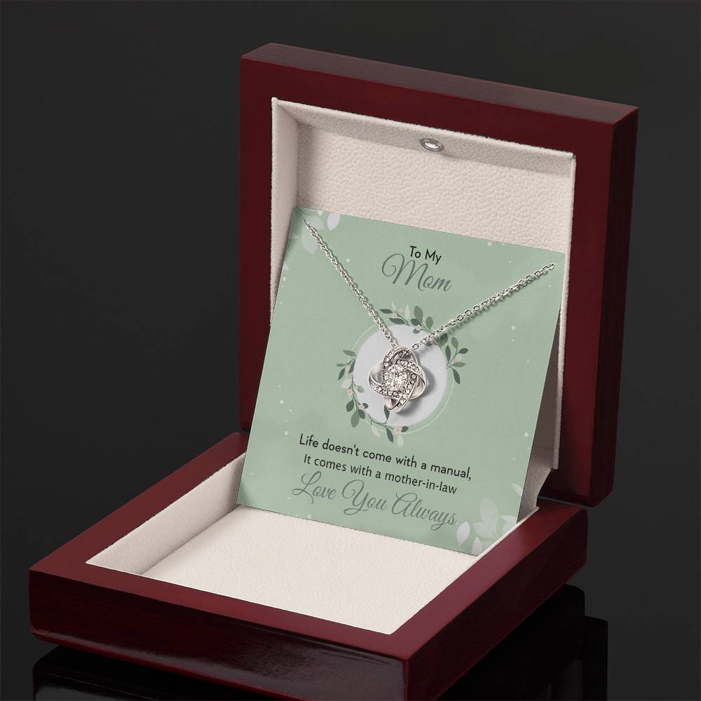 Thoughtful Gift for Mother In Law - 925 Sterling Silver Pendant