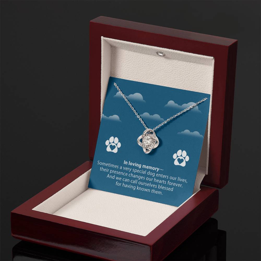 Necklace to Pet’s Memory – Blessed to have known you - Remembrance Day