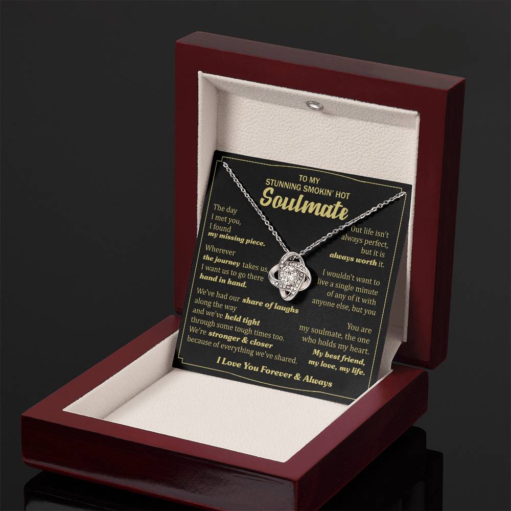 (Almost Gone) Gift for Your Soulmate - the One Who Holds My Heart - Love Knot