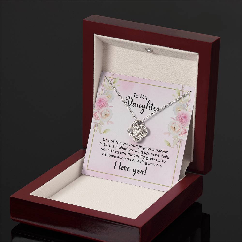 To My Daughter Necklace - Gift For Woman - To My Birthday, Valentine