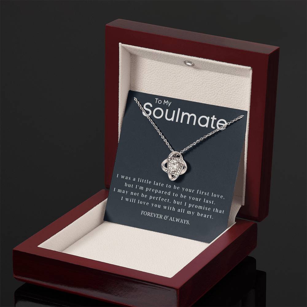 (Almost Gone!) Soulmate Necklace - Forever And Always - Love You Forever – Special Occasion Gift