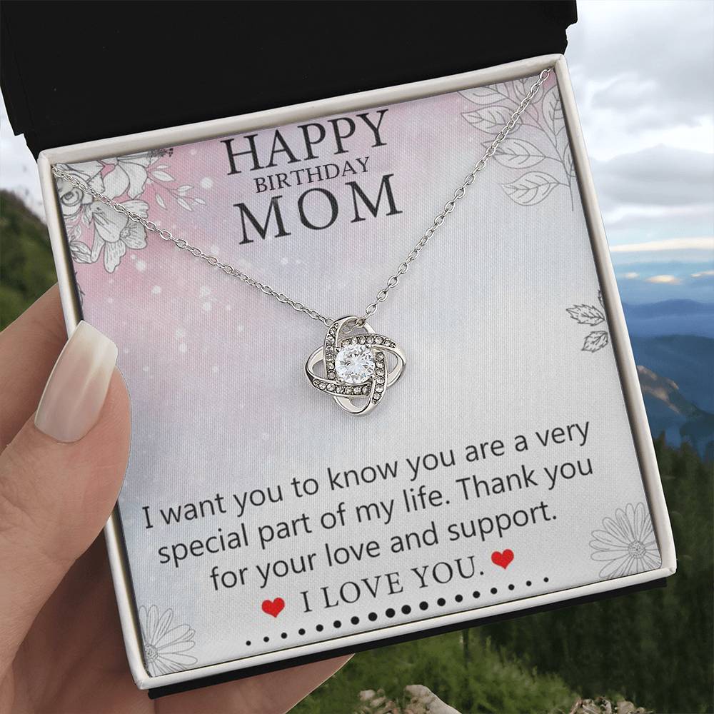 Happy Birthday Gift for Mom/Mother In Law - 925 Sterling Silver Pendant