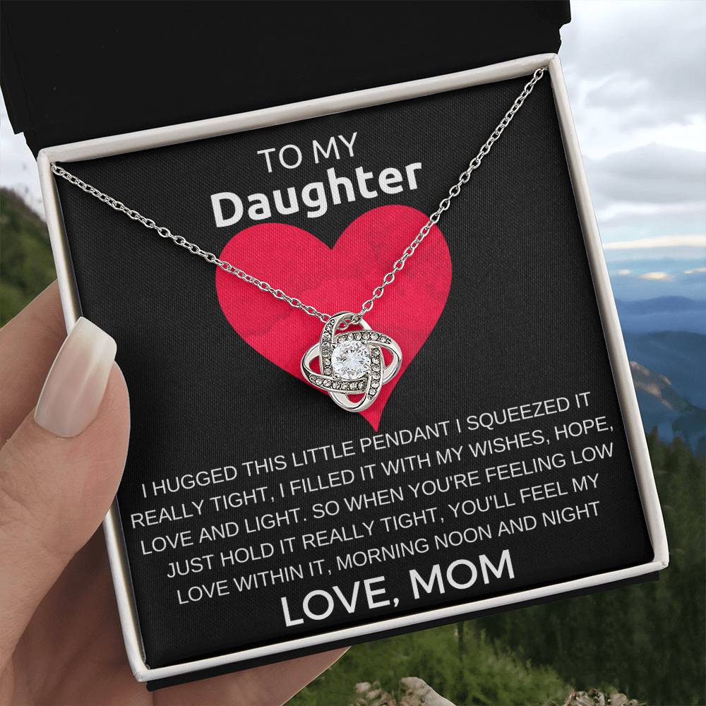 (Premium) Love Knot Necklace | Special Gift for Your Daughter! ❤️