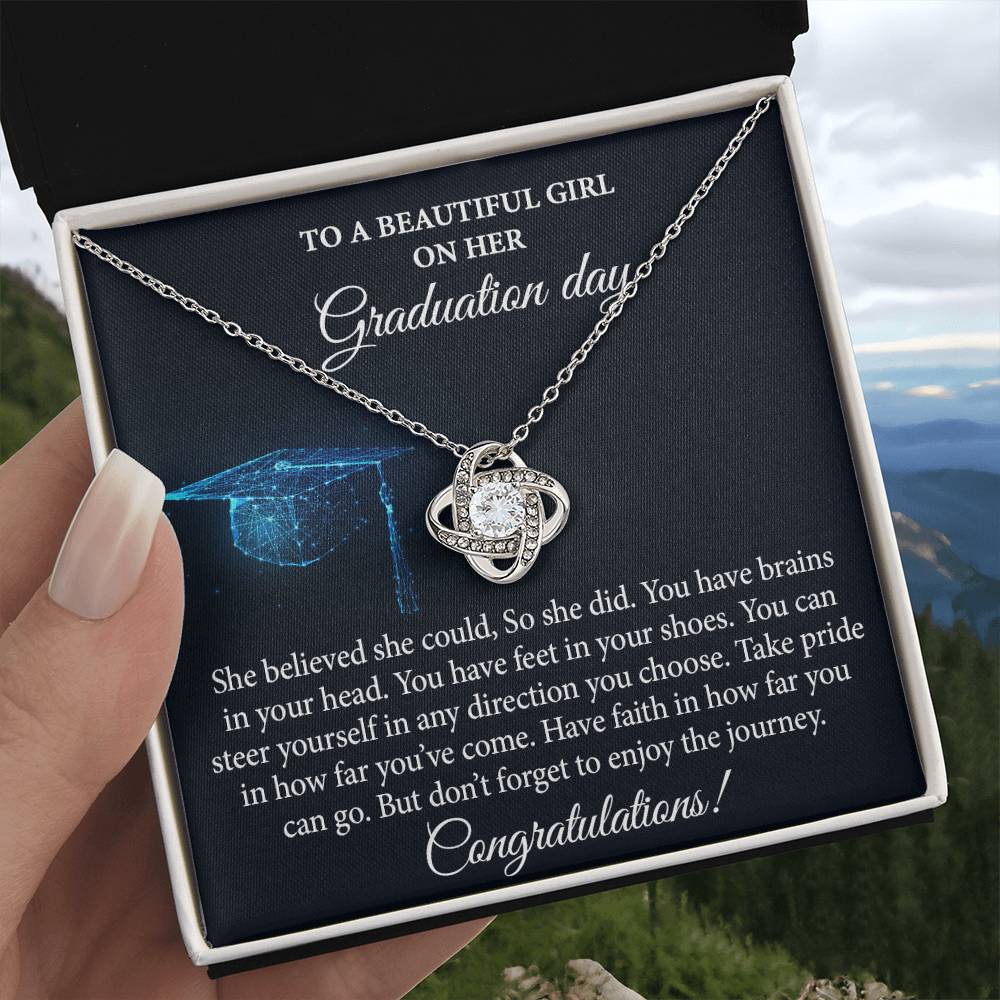 (Almost Gone) Beautiful Girl, Graduation Necklace