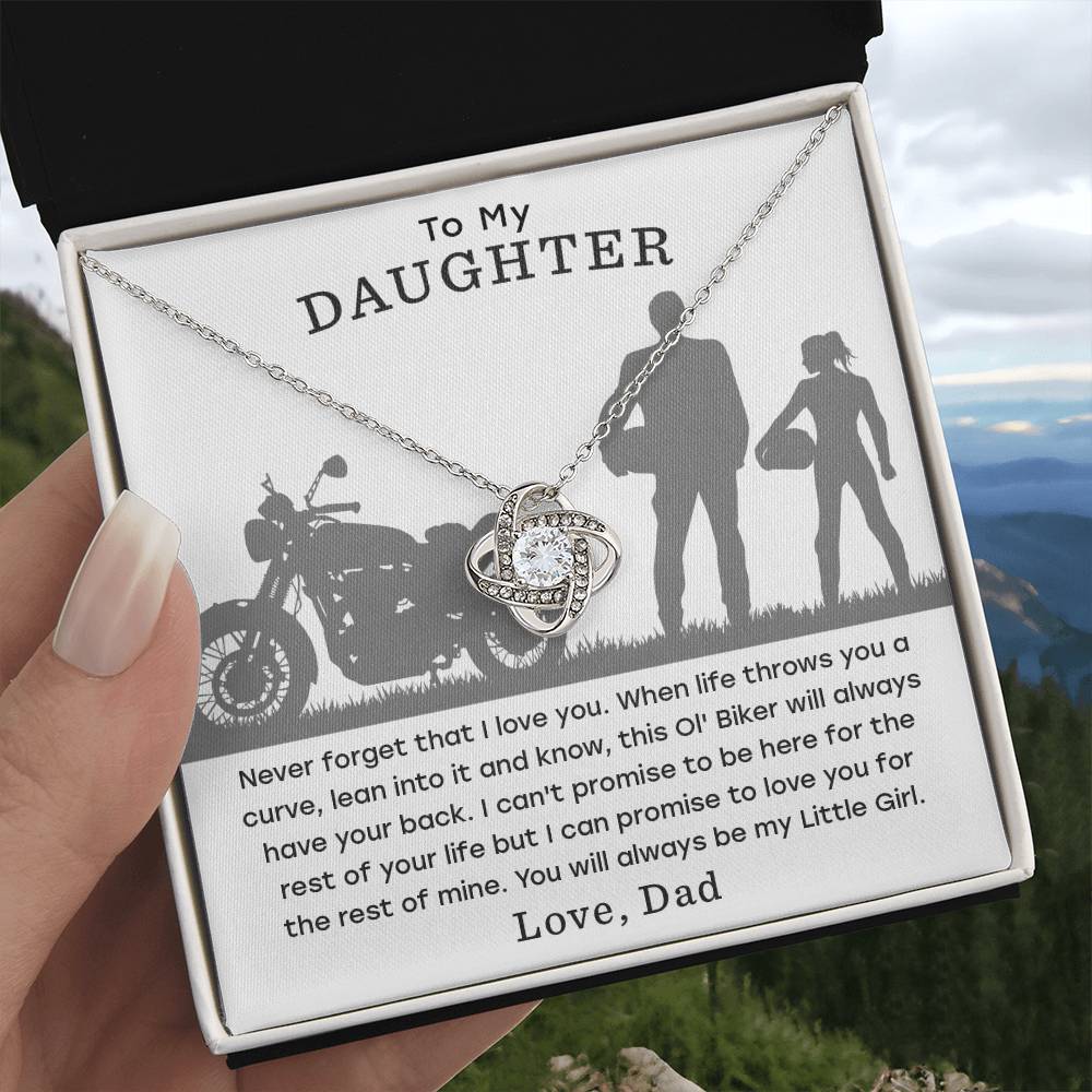(Almost Gone - Limited Stock) to My Daughter - Love, Dad - Necklace - With Love on Your Birthday