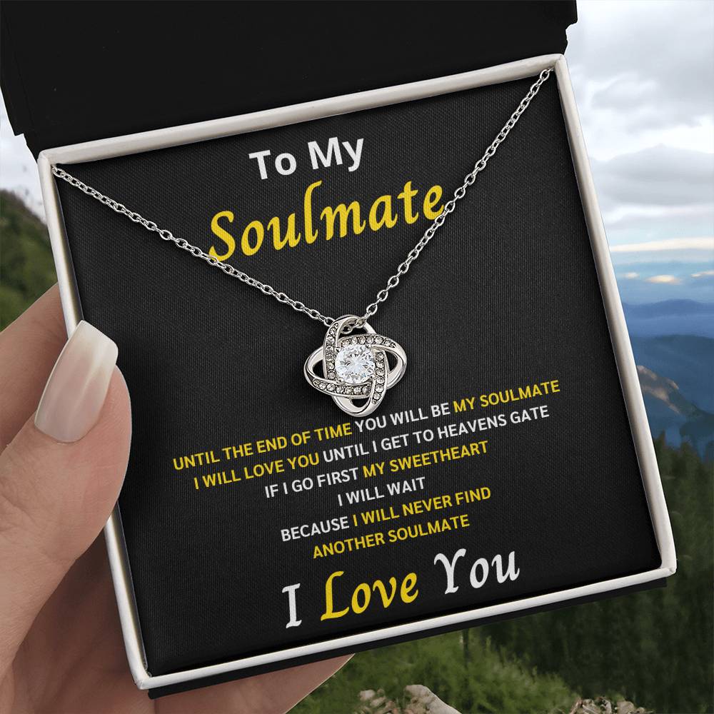 To My Soulmate Love Knot Gift Set 1
