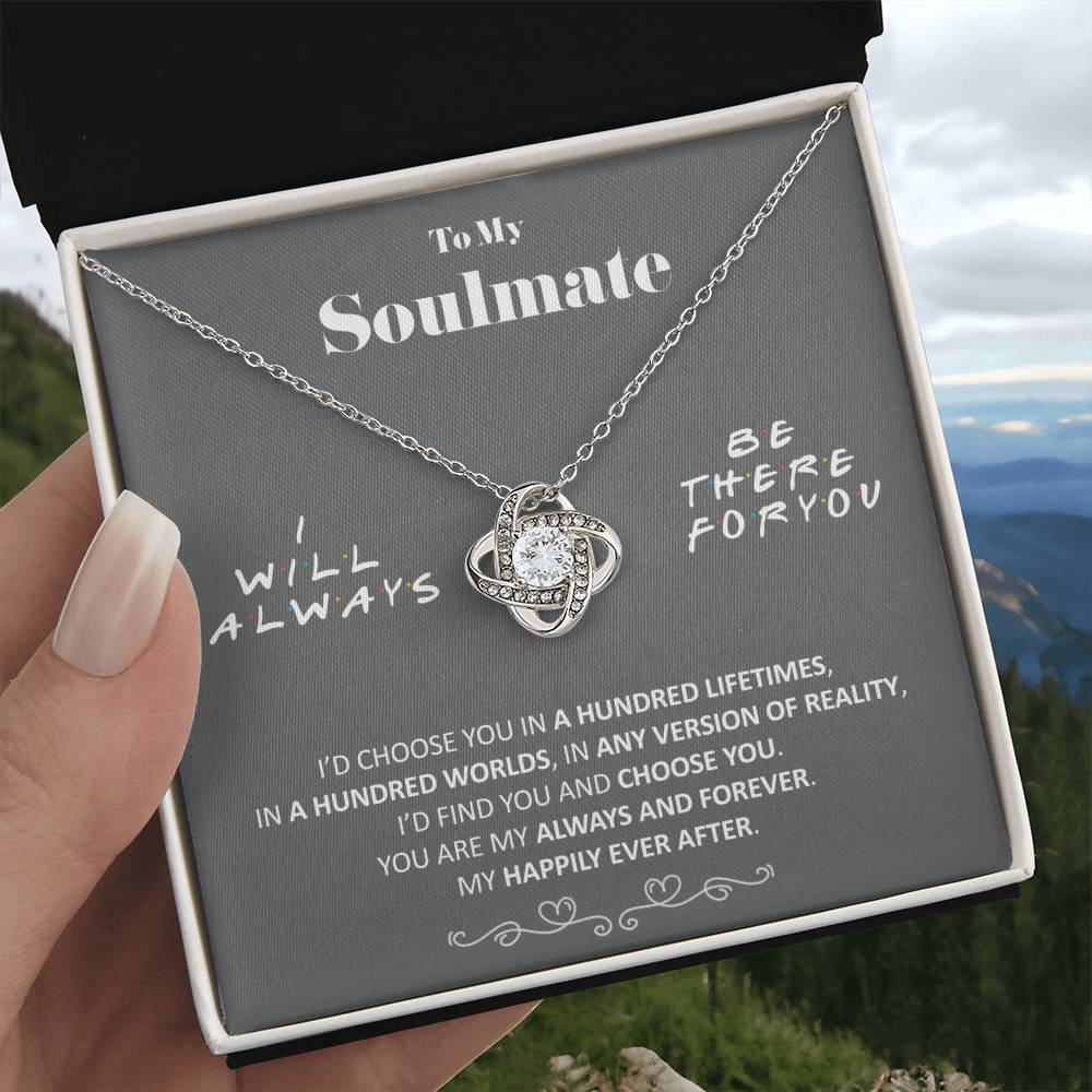 (Almost Gone) - to My Soulmate - Happily Ever After - Necklace