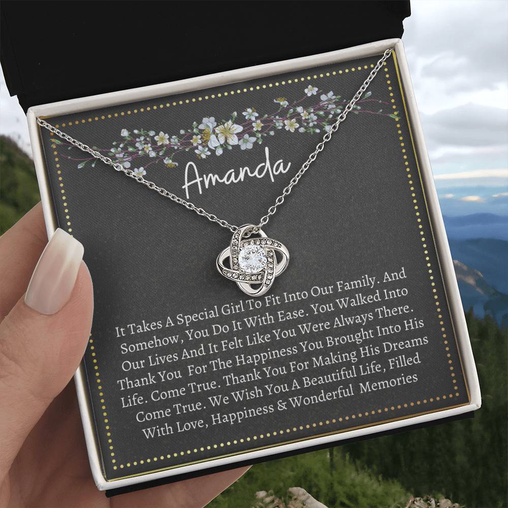 Gift for Son's Girlfriend - Wishing you a beautiful life filled with love, happiness, and wonderful memories on Wedding Day